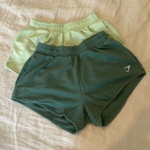 GYMSHARK Pair of Training Sweat Shorts